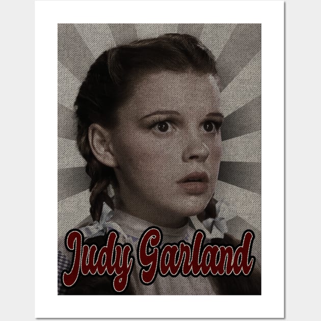 Judy Garland Classic Wall Art by StickMen